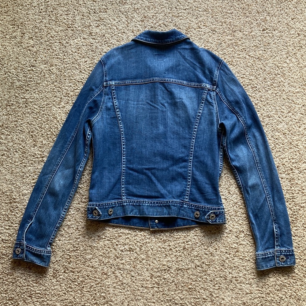 AG Adriano Goldschmied Light Blue Denim Jacket - Picture 13 of 14